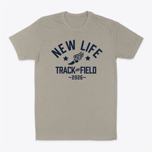 New Life Christian School Track and Field Classic Dad T-Shirt