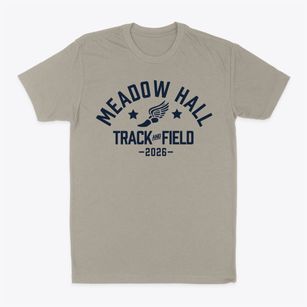 Meadow Hall Elementary School Track and Field Classic Dad T-Shirt