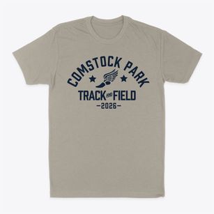 Comstock Park High School Track and Field Classic Dad T-Shirt