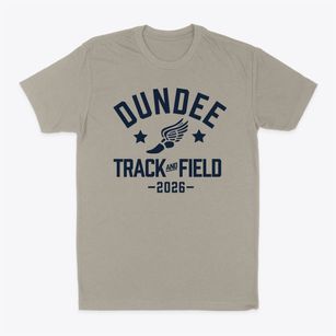 Dundee Elementary School Track and Field Classic Dad T-Shirt
