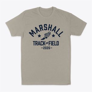 Marshall School Track and Field Classic Dad T-Shirt
