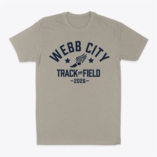 Webb City High School Track and Field Classic Dad T-Shirt
