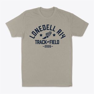 Lonedell R14 School Track and Field Classic Dad T-Shirt