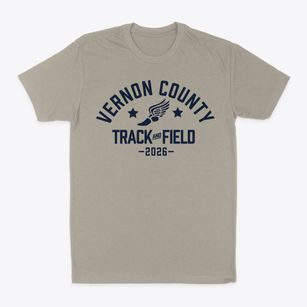 Northeast Vernon County R1 School Track and Field Classic Dad T-Shirt