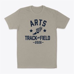 Arts High School Track and Field Classic Dad T-Shirt
