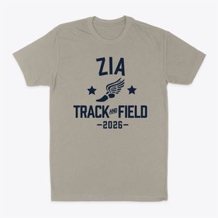 Zia Elementary School Track and Field Classic Dad T-Shirt