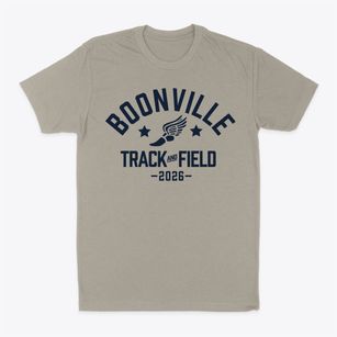 Boonville Elementary School Track and Field Classic Dad T-Shirt