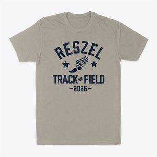 Reszel Middle School Track and Field Classic Dad T-Shirt