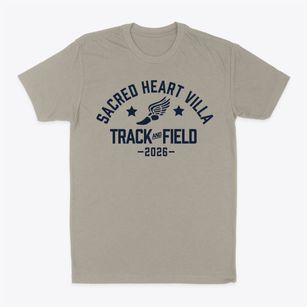 Sacred Heart Villa School Track and Field Classic Dad T-Shirt
