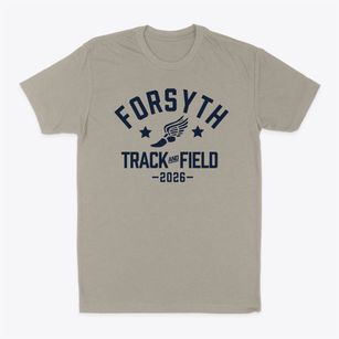 Forsyth Country Day School Track and Field Classic Dad T-Shirt