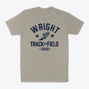 Wright Elementary School Track and Field Classic Dad T-Shirt