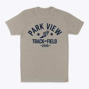 Park View Elementary School Track and Field Classic Dad T-Shirt