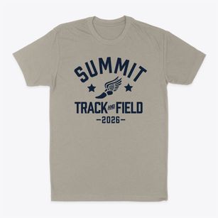 Summit School Track and Field Classic Dad T-Shirt