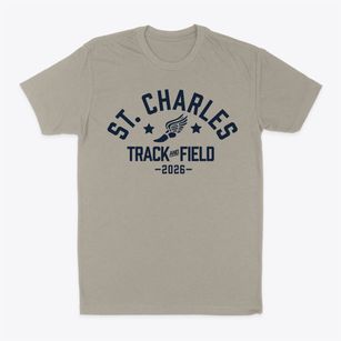 Saint Charles School Track and Field Classic Dad T-Shirt