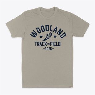 Woodland Elementary School Track and Field Classic Dad T-Shirt