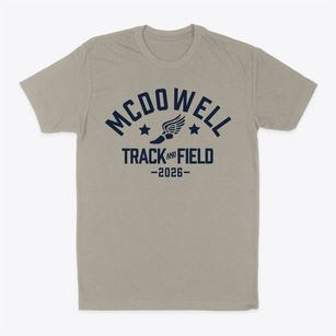 Mcdowell High School Track and Field Classic Dad T-Shirt