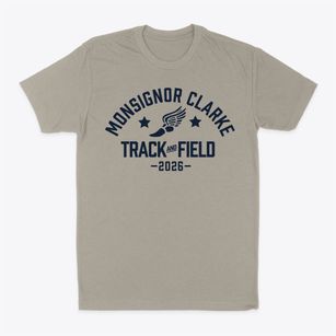 Monsignor Matthew F. Clarke School Track and Field Classic Dad T-Shirt