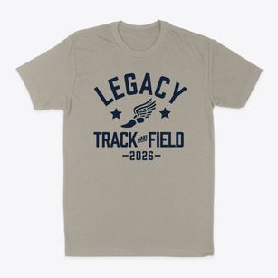 Legacy Early College Track and Field Classic Dad T-Shirt