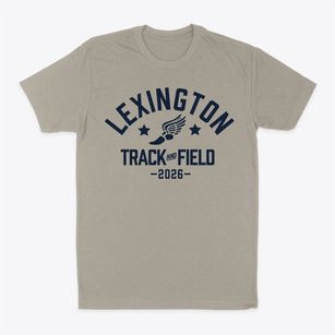 Lexington High School Track and Field Classic Dad T-Shirt