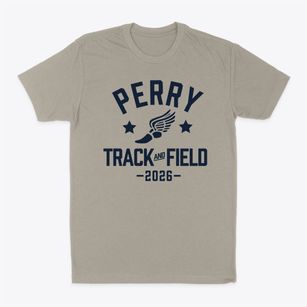 Perry Middle School Track and Field Classic Dad T-Shirt