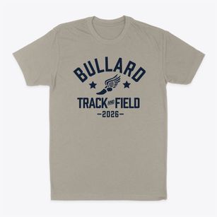 Bullard Middle School Track and Field Classic Dad T-Shirt