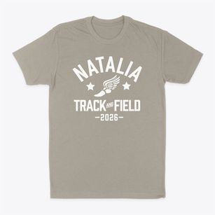 Natalia Early Childhood Center Track and Field Classic Dad T-Shirt