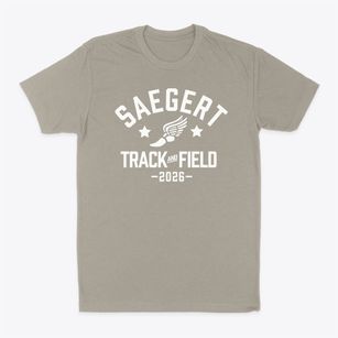 Joe Saegert Middle School Track and Field Classic Dad T-Shirt