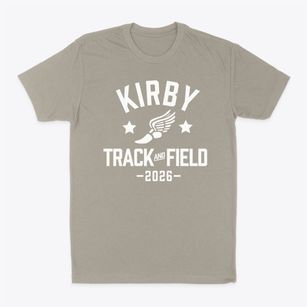 Kirby Middle School Track and Field Classic Dad T-Shirt