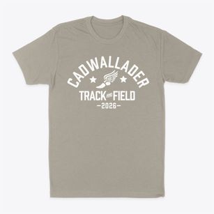Cadwallader Elementary School Track and Field Classic Dad T-Shirt