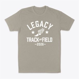 Legacy Bible Academy Track and Field Classic Dad T-Shirt