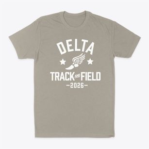 Delta Middle School Track and Field Classic Dad T-Shirt