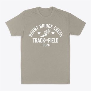 Burnt Bridge Creek Elementary School Track and Field Classic Dad T-Shirt