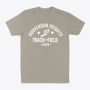 Hooverson Heights Primary School Track and Field Classic Dad T-Shirt