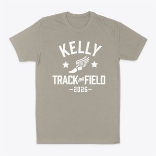 Kelly Elementary School Track and Field Classic Dad T-Shirt