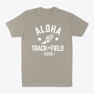 Aloha Elementary School Track and Field Classic Dad T-Shirt