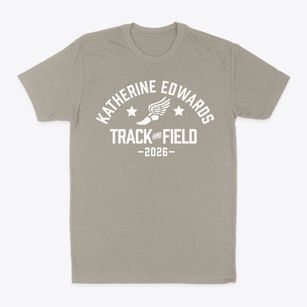 Katherine Edwards Middle School Track and Field Classic Dad T-Shirt