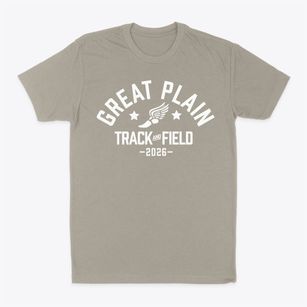 Great Plain Elementary School Track and Field Classic Dad T-Shirt
