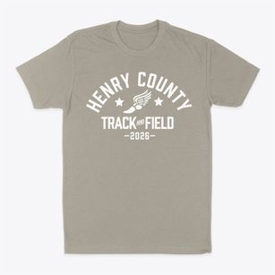 Henry County High School Track and Field Classic Dad T-Shirt