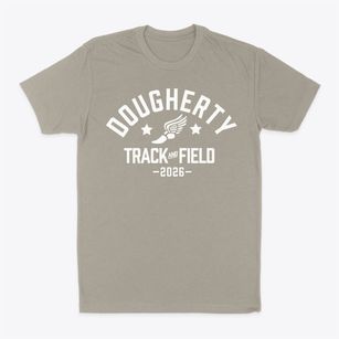Dougherty Comprehensive High School Track and Field Classic Dad T-Shirt