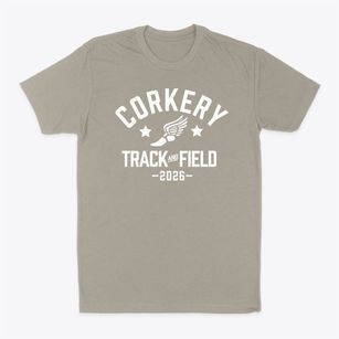 Corkery Elementary School Track and Field Classic Dad T-Shirt