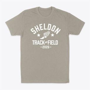 Sheldon Grade School Track and Field Classic Dad T-Shirt