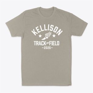 Kellison Elementary School Track and Field Classic Dad T-Shirt