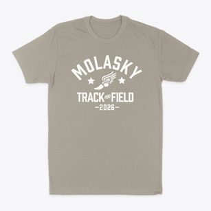 Molasky Middle School Track and Field Classic Dad T-Shirt