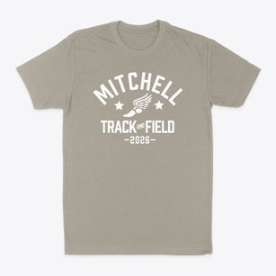 Mitchell Elementary School Track and Field Classic Dad T-Shirt