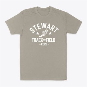 Stewart School Track and Field Classic Dad T-Shirt