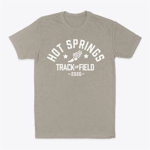 Hot Springs Elementary School Track and Field Classic Dad T-Shirt