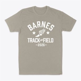 Barnes Elementary School Track and Field Classic Dad T-Shirt