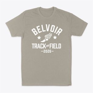 Belvoir Elementary School Track and Field Classic Dad T-Shirt