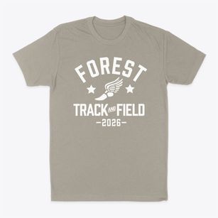 Forest School Track and Field Classic Dad T-Shirt