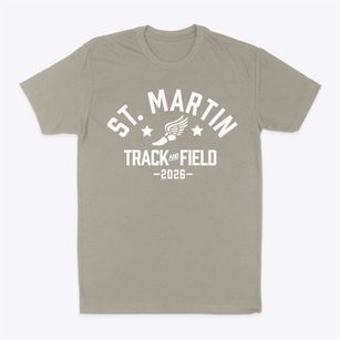 Saint Martin Lutheran School Track and Field Classic Dad T-Shirt